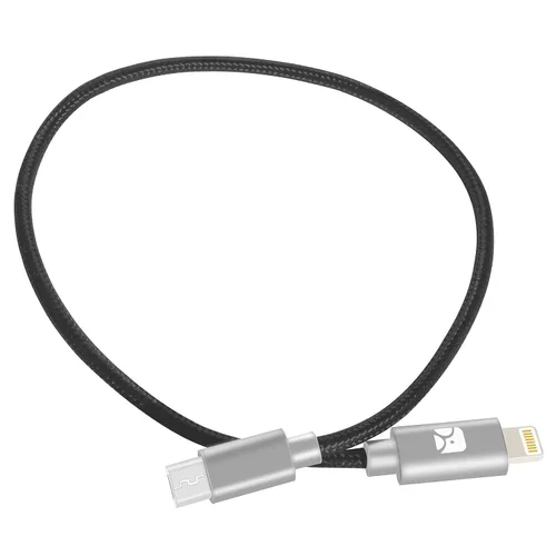 Vista 8 de Meenova Cable OTG DAC de 8 pines a MicroUSB para iPhone/iPad/iPod Chord Mojo Hugo2 Pha3 Fiio HiFi Oppo HA2 K5, Sony MDR-1ADAC, Mezclador Roland GO