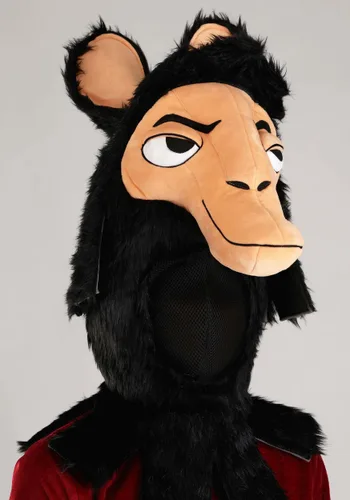 Vista 6 de Disfraz Kuzco Llama Disney El Emperador y sus Locuras Talla Plus para Hombre Multicolor