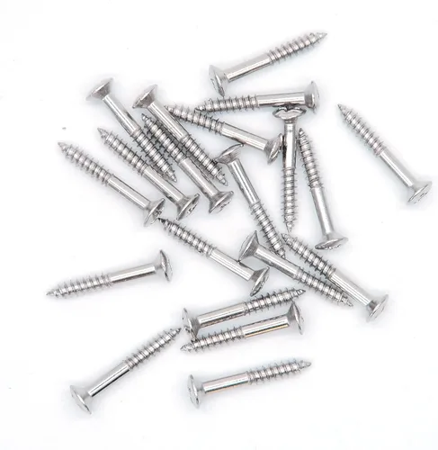 Vista 6 de 20 tornillos de montaje para anillo de pastilla Humbucker para guitarra Les Paul SG (negro)