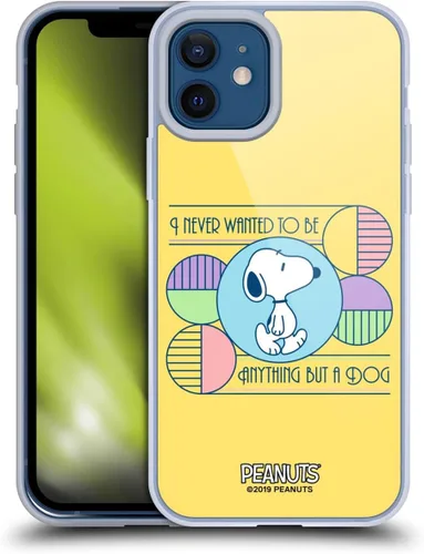 Vista 13 de Head Case Designs Snoopy Deco Dreams - Funda de gel suave con licencia oficial de Peanuts Blue Pattern compatible con Apple iPhone 7 Plus/iPhone 8