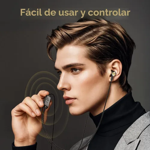Vista 4 de Rayleigh Paquete de 5 auriculares con cable, auriculares con micrófono, auriculares con bloqueo de ruido estéreo de graves pesados, compatibles