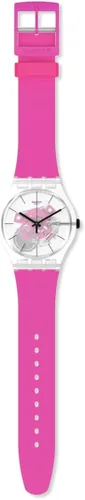 Vista 2 de Swatch New Gent BIO-SOURCED Blue Sky by Vassily Kandinsky Reloj de cuarzo Rosado