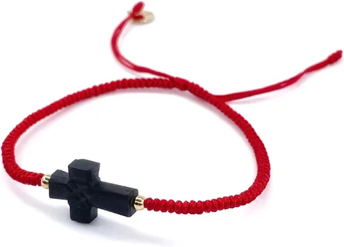Vista 21 de Red String Protection Bracelet for Women Against Evil Eye Genuine Jet Stone Azabache Contra el Mal de Ojo