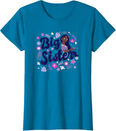 Vista 81 de Disney Encanto Isabela Madrigal Big Sister - Camiseta floral, gris, S Asfalto