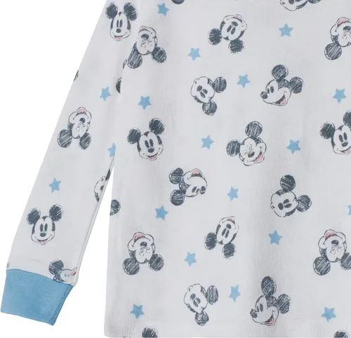 Vista 12 de Disney Pijama de algodón de 4 piezas de Mickey Mouse para bebé niño
