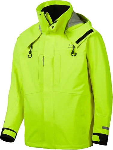 Vista 4 de BASSDASH Valor - Chaquetas de pesca impermeables para hombres y mujeres, chaqueta de lluvia transpirable y resistente al viento