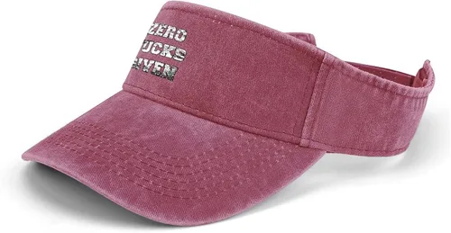 Vista 7 de Zero Fucks Given - Gorra deportiva de mezclilla ajustable para hombres y mujeres