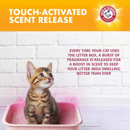 Vista 5 de Arm & Hammer Cristales Perfumados para Cajas de Arena para Mascotas, Manzanilla Calmante, Calma el Estado de Ánimo con Cada Uso; Cristales