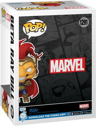 Vista 3 de Pop! Marvel: Beta Ray Bill Previews Figura exclusiva de vinilo