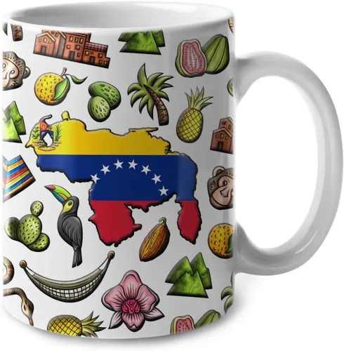 Vista 31 de Lotacy Taza de café con símbolos de Cuba con bandera de mapa, taza de cerámica de bandera cubana de 11 onzas, recuerdo de Cuba y regalos, idea