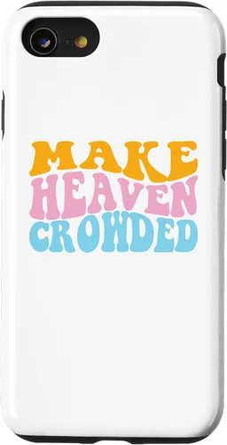 Vista 18 de Make Heaven Crowded Evangelical Christian Case for iPhone 17