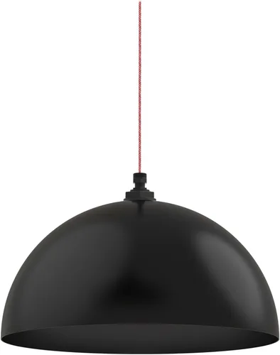 Vista 47 de Steel Lighting Co. Melrose - Lámpara colgante Montada en el techo Cúpula redonda de 18 pulgadas Estilo moderno contemporáneo de granja