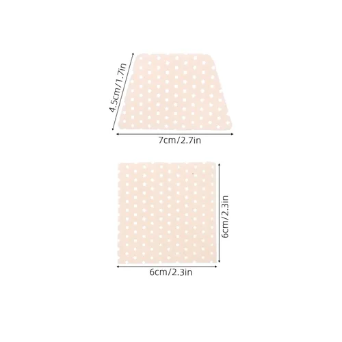 Vista 2 de Férula nasal termoplástica ajustable para rinoplastia y septoplastia, protector ortopédico externo de soporte nasal con inserto de puente nasal