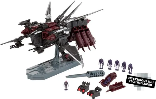 Vista 5 de Snap Ships Scorpion K.L.A.W. Troop Dropper - Juguete de construcción para construcción personalizada y juego de batalla, a partir de 8 años