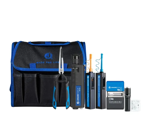Vista 8 de Jonard Tools Kit de limpieza e inspección del conector de fibra óptica TK-188 con microscopio 200x