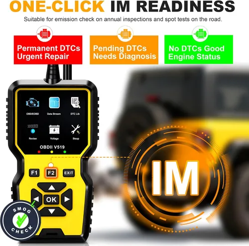Vista 4 de Herramienta de diagnóstico del escáner V519 OBD2 con reinicio, diagnostica rápidamente el problema del automóvil, lector de código del motor