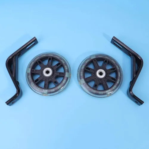 Vista 4 de BESPORTBLE 2pcs Bicicletas Ruedas de Entrenamiento de Bicicleta Más Fuerte Estabilizadores Profesionales Kit Montado para Niños Bicicleta