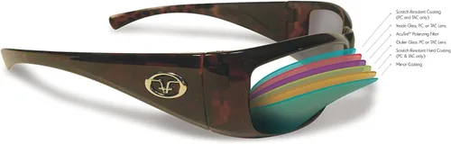 Vista 2 de Flying Fisherman Unisex Adult Cali Readers Ámbar