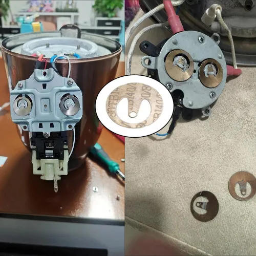 Vista 6 de Paquete de 10 termostatos eléctricos para hervidor de agua caliente con control de temperatura, interruptor de sensor de vapor, termostato