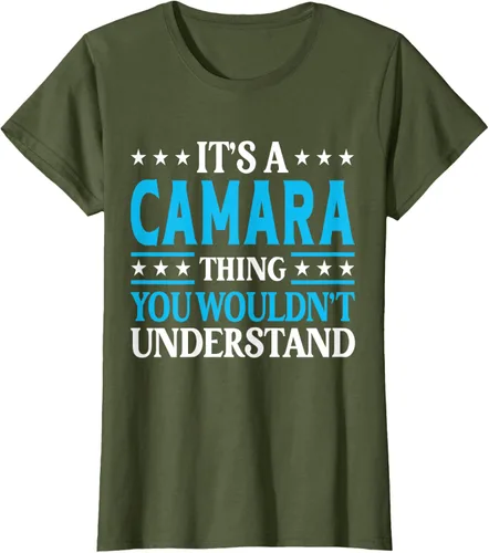 Vista 25 de It's A Camara Thing Surname Funny Family Last Name Camara T-Shirt