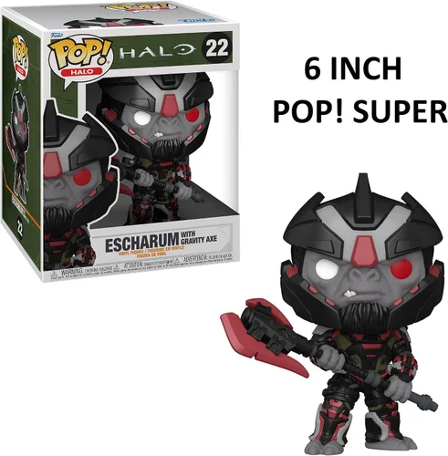 Vista 4 de Funko Pop! Games: Halo Infinite Collectors Set - 3 figuras: Pistola de plasmo Grunt Conscript, Spartan Mark V [B] Espada azul