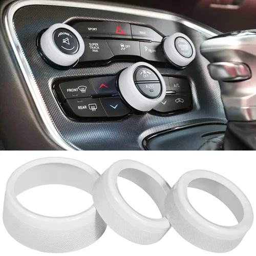 Vista 10 de Interruptor de aire acondicionado, perilla de botón de CD para Dodge Challenger Charger Chrysler 300 300s 2015-2024, para Ram 2013-2018, accesorios