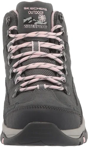 Vista 2 de Skechers Trego Alpine Trail - Botas de senderismo de ajuste relajado para mujer