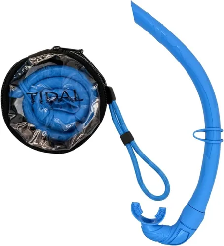 Vista 9 de Pro Shot Tidal - Snorkel enrollable para apnea, buceo y esnórquel