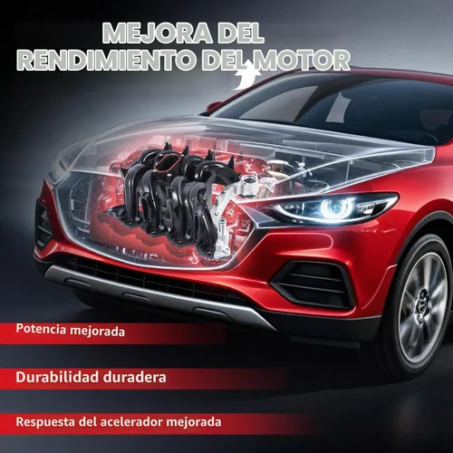 Vista 5 de MOSTPLUS Colector de admisión superior 615-188 con juntas compatibles con Ford F250 F350 E150 E250 E350 E450 5.4L V8