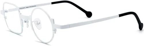 Vista 14 de FONEX Gafas de titanio coloridas Marco Hombres Izquierdo Redondo Derecho Cuadrado Gafas Ópticas Mujeres F85747