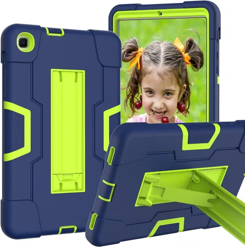 Vista 8 de Funda para Samsung Galaxy Tab A 8.4 2020, resistente policarbonato duro de silicona suave a prueba de golpes, resistente funda protectora de alto