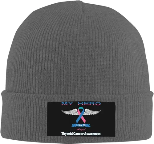 Vista 2 de Beanie Hat Unisex Stretchy Hat Soft Warmth Knit Hat Cap for Men & Women