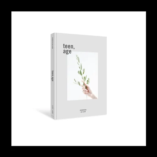 Vista 2 de SEVENTEEN TEEN, AGE Reissue 2nd Album CD+Póster plegable en paquete+Photobook+Papel de letras+Tarjeta fotográfica+Soporte de escritorio