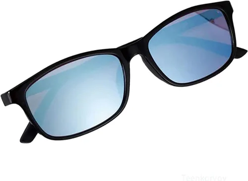 Vista 2 de Lentes daltónicos de doble capa para hombres y mujeres con ceguera roja-verde, bloqueo de luz azul