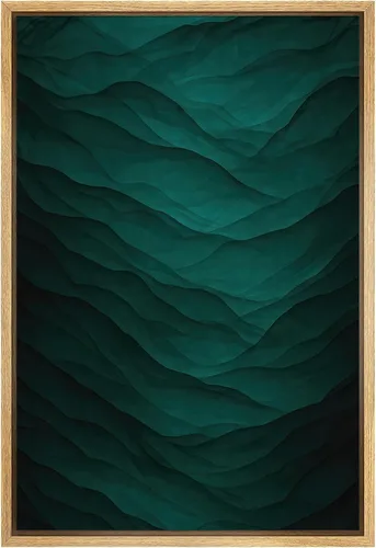 Vista 56 de SIGNFORD Lienzo enmarcado para pared, pinos sepia, bosques, bosques, naturaleza, ilustraciones de área silvestre, arte digital, arte moderno