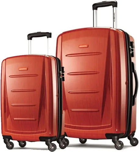 Vista 44 de Samsonite Winfield 2 Equipaje rígido con ruedas giratorias, Carbón vegetal, Grande de 28 pulgadas, a cuadros