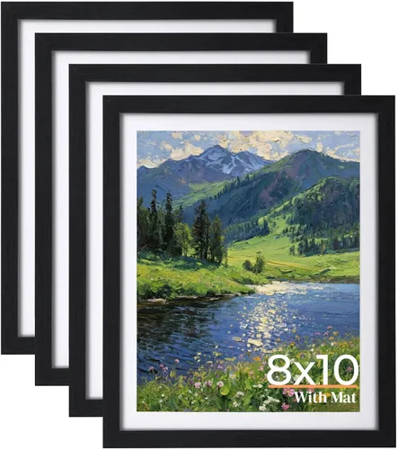 Vista 13 de Giftgarden - Portarretratos de 16 x 20 pulgadas, paquete de 4, con paspartú para mostrar fotos de 11 x 14 pulgadas con marco o 20 x 16 obras de arte