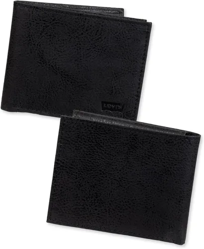 Vista 5 de Levi's Cartera de pasaporte de bloqueo RFID para hombre