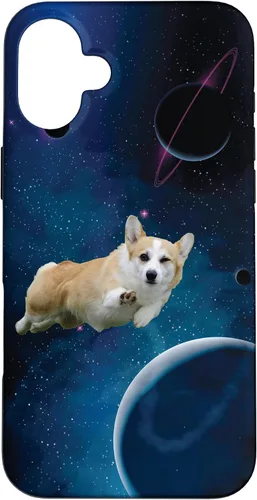Vista 23 de Funny Kids Space Corgi Mom Pembroke Welsh Corgi Dog Lover Case for iPhone 17