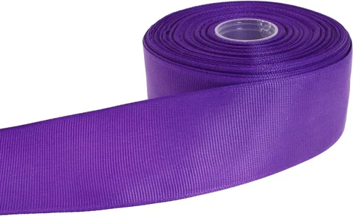 Vista 8 de Cinta de grogrén sólido de 25 yardas cada rollo, borde tejido 100% poliéster (1 pulgada, beige)