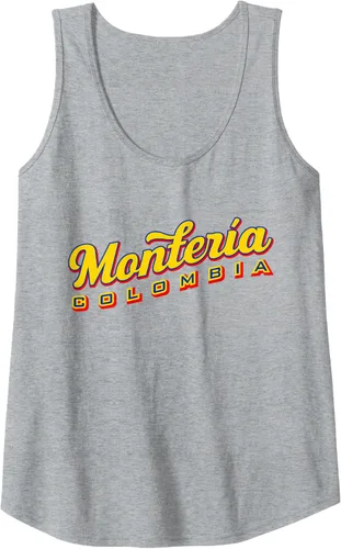 Vista 6 de Montería Colombia Tank Top