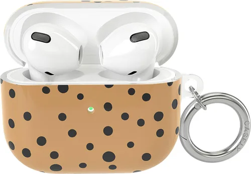 Vista 10 de Casely Funda compatible con AirPods 3 All Smiles Funda para AirPods con adhesivo de cara sonriente