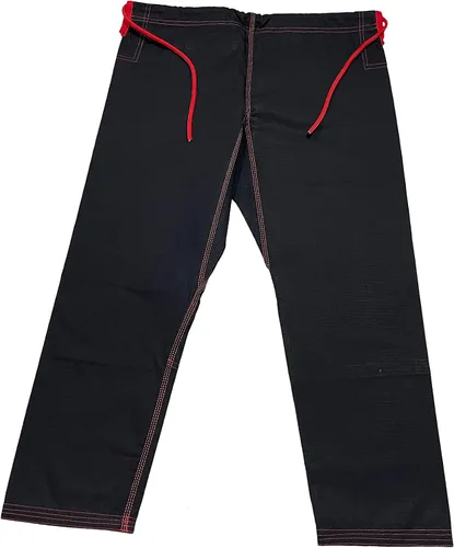 Vista 9 de Bjj Gi Jiu Jitsu con puntada roja Bjj Gi Jiu Jitsu Kimonos Gi 100% algodón Perl Weave 450GSM