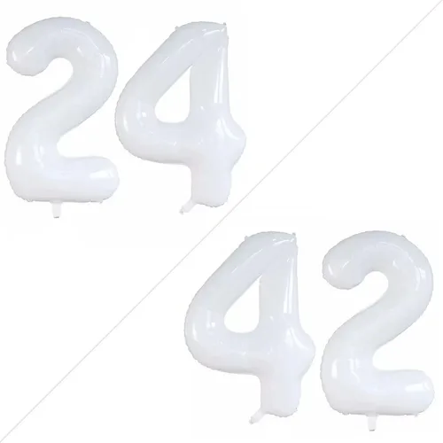 Vista 160 de Goer, conjunto de globos de papel aluminio para decoraciones de cumpleaños, globos de las letras de feliz cumpleaños y de números Oro