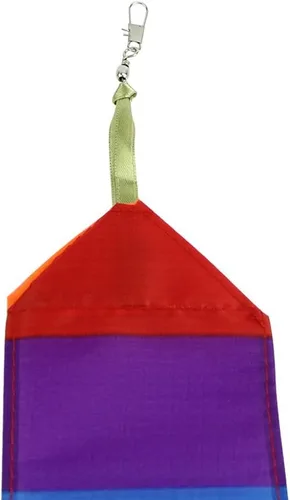 Vista 5 de Super Nylon Stunt Tail Rainbow Accesorio Niños Juguete