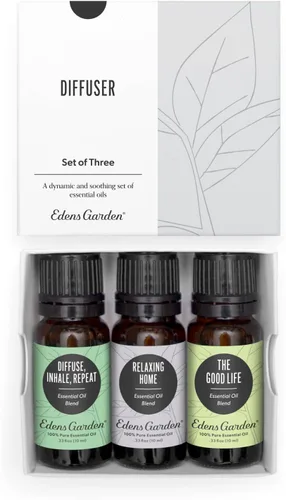 Vista 14 de Edens Garden Juego de 3 aceites esenciales para dolores y dolores, 100% puro, grado terapéutico, mezclas de aromaterapia sin diluir y naturales