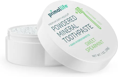 Vista 16 de Primal Life Organics - Dirty Mouth Polvo Dental, Polvo de Limpieza Dental, Aceites Esenciales Saborizados con Caolín Natural y Arcilla de Bentonita