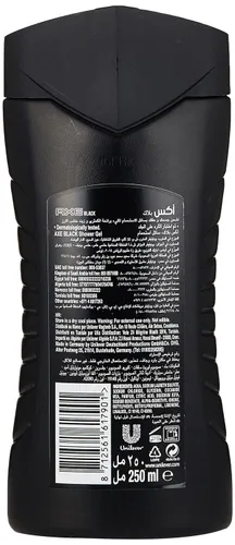 Vista 3 de Axe Gel de ducha negro para hombre 8.5 oz