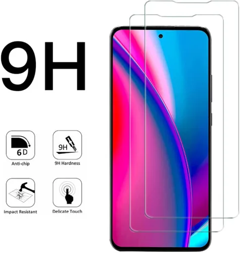 Vista 5 de Para BLU G91S Pantalla de vidrio templado – [Paquete de 2] dureza 9H de alta definición sin burbujas, protector de pantalla de vidrio templado