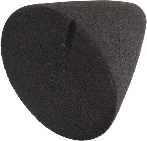 Vista 2 de Mxfans Piezas de repuesto de tambor electrónico Piezo Gatillo de espuma Cono de instrumento musical Negro